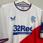Shop 2022/23 RANGERS AWAY SHIRT (XXXXL) CASTORE, classic football shirts, vintage football shirts & retro soccer jerseys at Cult Kits