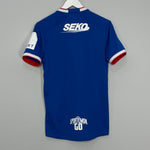 Shop 2022/23 RANGERS HOME SHIRT (S) CASTORE, classic football shirts, vintage football shirts & retro soccer jerseys at Cult Kits