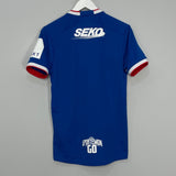 Shop 2022/23 RANGERS HOME SHIRT (S) CASTORE, classic football shirts, vintage football shirts & retro soccer jerseys at Cult Kits