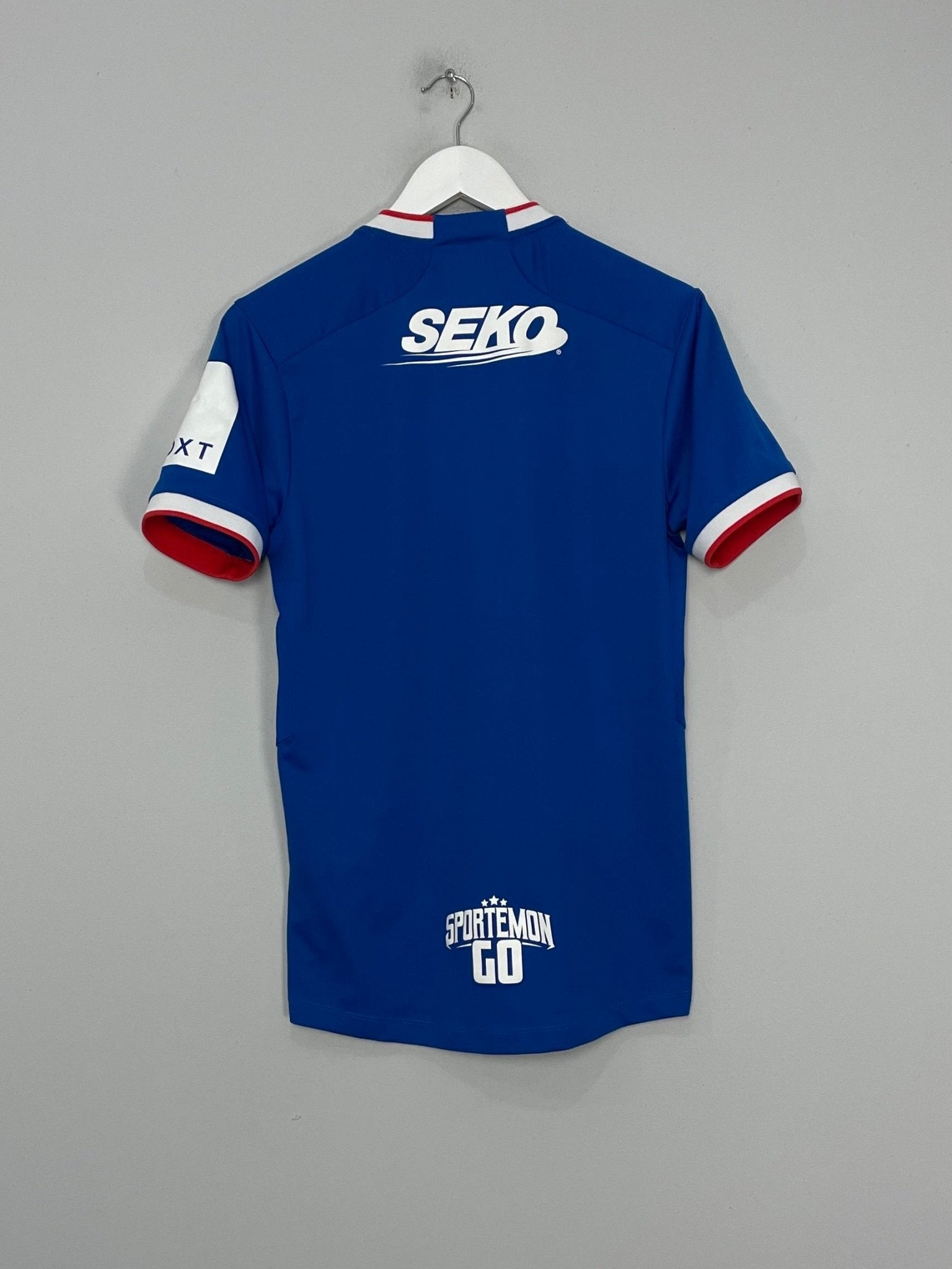 Shop 2022/23 RANGERS HOME SHIRT (S) CASTORE, classic football shirts, vintage football shirts & retro soccer jerseys at Cult Kits