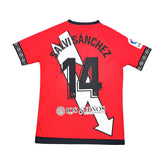 Buy 2022/23 Rayo Vallecano Sanchez 14 *Match Worn* Home Shirt (L) Umbro ~ Free worldwide shipping ~ Authentic Vintage Football Shirts from Cult Kits