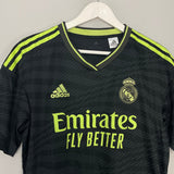 Shop 2022/23 REAL MADRID *AUTHENTIC* THIRD SHIRT (M) ADIDAS, classic football shirts, vintage football shirts & retro soccer jerseys at Cult Kits