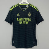 Shop 2022/23 REAL MADRID *AUTHENTIC* THIRD SHIRT (M) ADIDAS, classic football shirts, vintage football shirts & retro soccer jerseys at Cult Kits