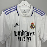Shop 2022/23 REAL MADRID VINI JR #20 HOME SHIRT (M) ADIDAS, classic football shirts, vintage football shirts & retro soccer jerseys at Cult Kits