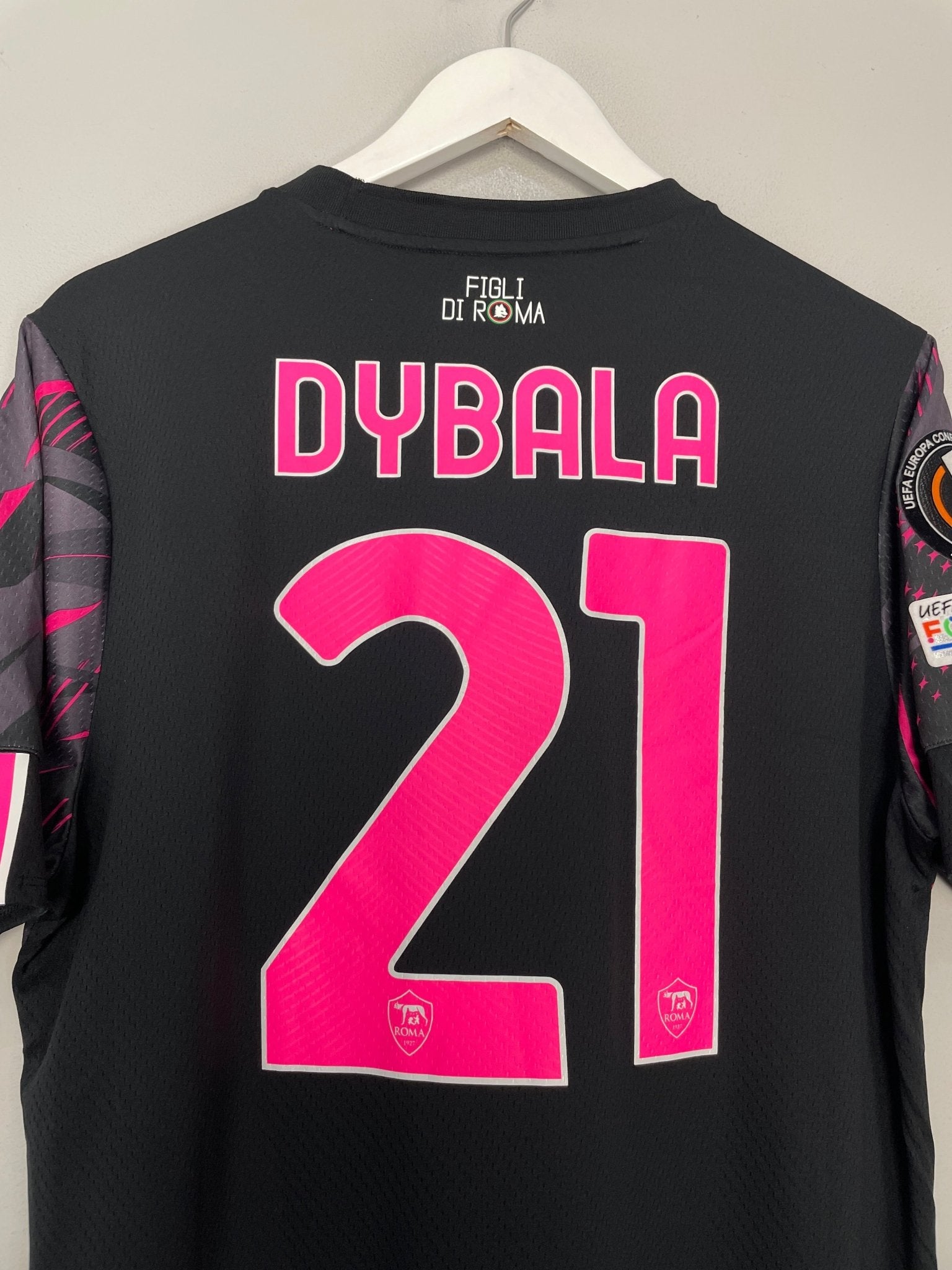 Shop 2022/23 ROMA DYBALA #21 E/L THIRD SHIRT (L) NEW BALANCE, classic football shirts, vintage football shirts & retro soccer jerseys at Cult Kits