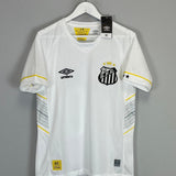 Shop 2022/23 SANTOS BASER #10 *BNWT* HOME SHIRT (S) UMBRO, classic football shirts, vintage football shirts & retro soccer jerseys at Cult Kits