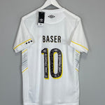 Shop 2022/23 SANTOS BASER #10 *BNWT* HOME SHIRT (S) UMBRO, classic football shirts, vintage football shirts & retro soccer jerseys at Cult Kits