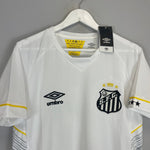 Shop 2022/23 SANTOS BASER #10 *BNWT* HOME SHIRT (S) UMBRO, classic football shirts, vintage football shirts & retro soccer jerseys at Cult Kits