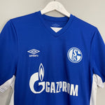 Shop 2022/23 SCHALKE HOME SHIRT (M) UMBRO, classic football shirts, vintage football shirts & retro soccer jerseys at Cult Kits