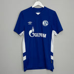 Shop 2022/23 SCHALKE HOME SHIRT (M) UMBRO, classic football shirts, vintage football shirts & retro soccer jerseys at Cult Kits