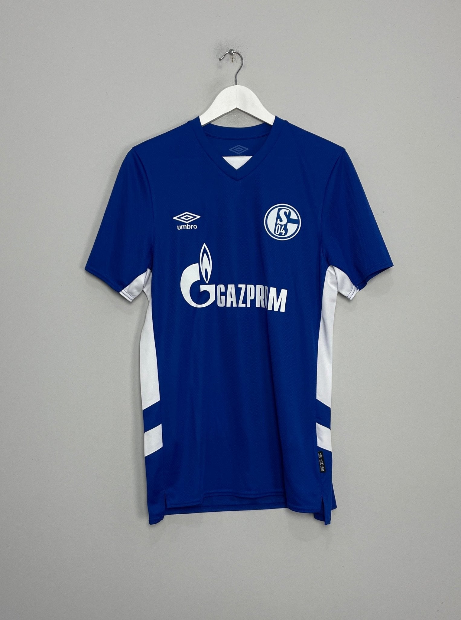 Shop 2022/23 SCHALKE HOME SHIRT (M) UMBRO, classic football shirts, vintage football shirts & retro soccer jerseys at Cult Kits