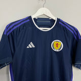 Shop 2022/23 SCOTLAND HOME SHIRT (M) ADIDAS, classic football shirts, vintage football shirts & retro soccer jerseys at Cult Kits