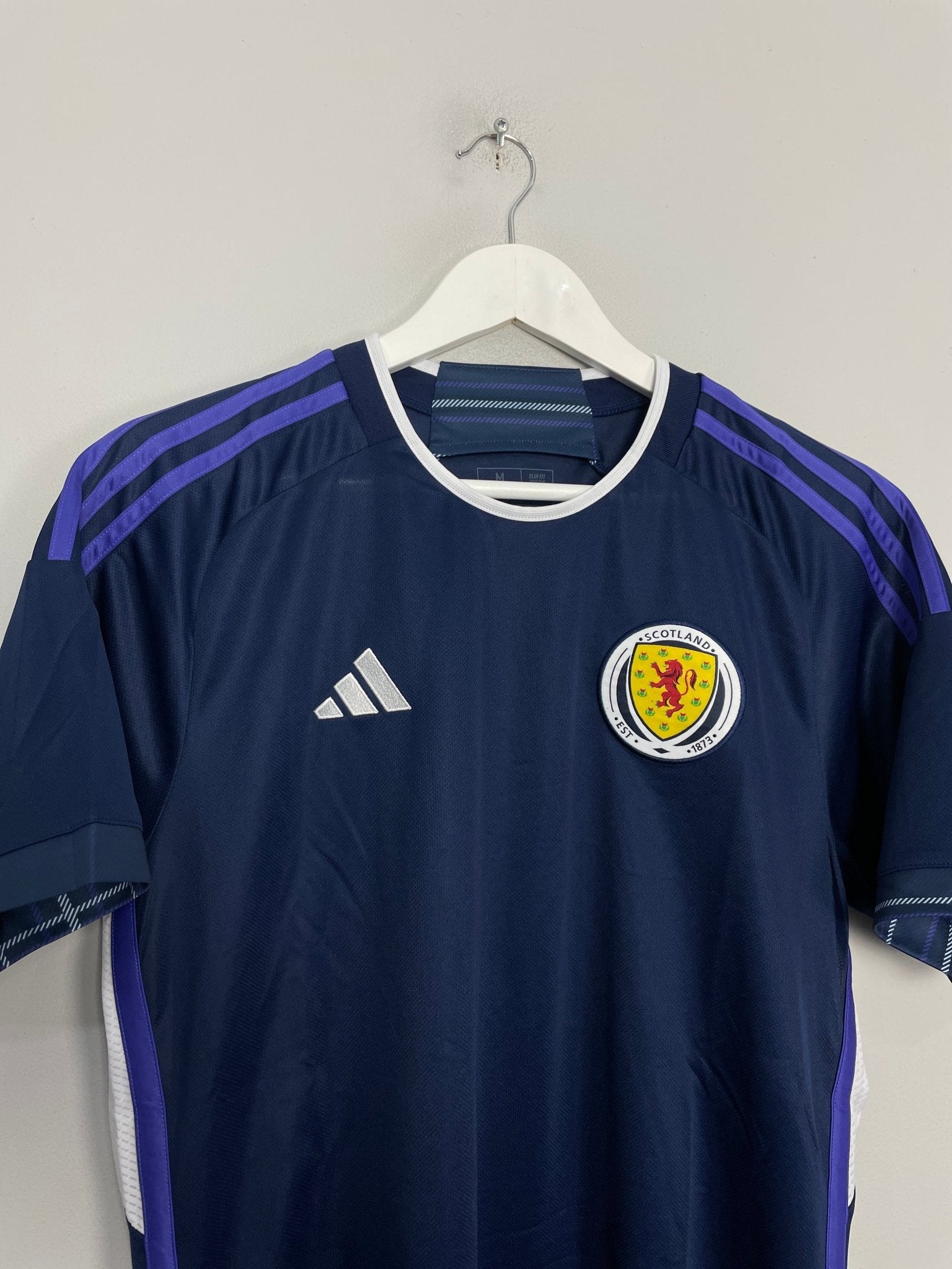 Shop 2022/23 SCOTLAND HOME SHIRT (M) ADIDAS, classic football shirts, vintage football shirts & retro soccer jerseys at Cult Kits