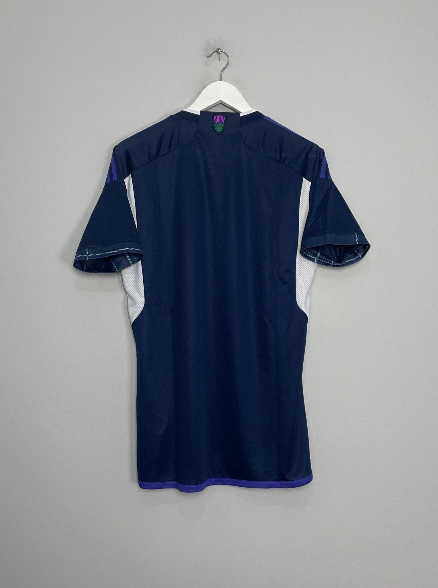 Shop 2022/23 SCOTLAND HOME SHIRT (M) ADIDAS, classic football shirts, vintage football shirts & retro soccer jerseys at Cult Kits