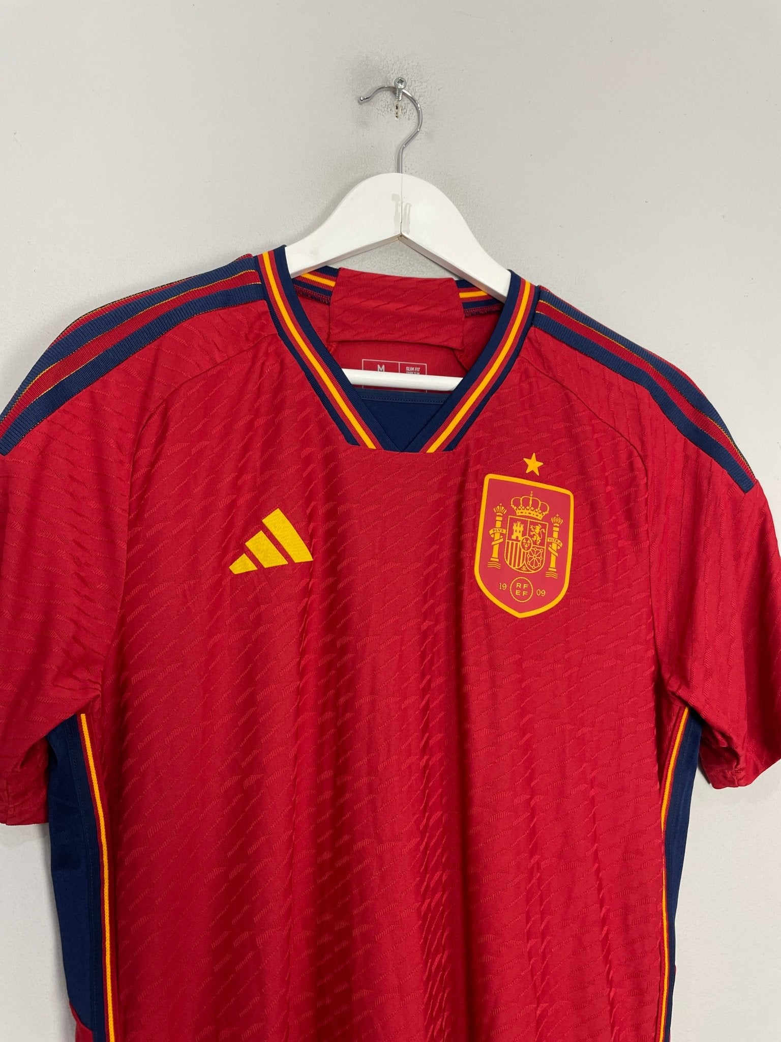 Shop 2022/23 SPAIN *AUTHENTIC* HOME SHIRT (M) ADIDAS, classic football shirts, vintage football shirts & retro soccer jerseys at Cult Kits