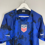 Shop 2022/23 USA AWAY SHIRT (L) NIKE, classic football shirts, vintage football shirts & retro soccer jerseys at Cult Kits