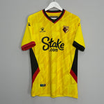 Shop 2022/23 WATFORD HOME SHIRT (L) KELME, classic football shirts, vintage football shirts & retro soccer jerseys at Cult Kits