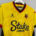 Shop 2022/23 WATFORD HOME SHIRT (S) KELME, classic football shirts, vintage football shirts & retro soccer jerseys at Cult Kits