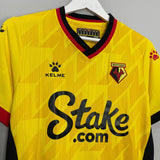 Shop 2022/23 WATFORD HOME SHIRT (S) KELME, classic football shirts, vintage football shirts & retro soccer jerseys at Cult Kits