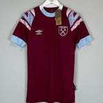Shop 2022/23 WEST HAM * BNWT* HOME SHIRT (S) UMBRO, classic football shirts, vintage football shirts & retro soccer jerseys at Cult Kits
