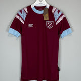 Shop 2022/23 WEST HAM * BNWT* HOME SHIRT (S) UMBRO, classic football shirts, vintage football shirts & retro soccer jerseys at Cult Kits