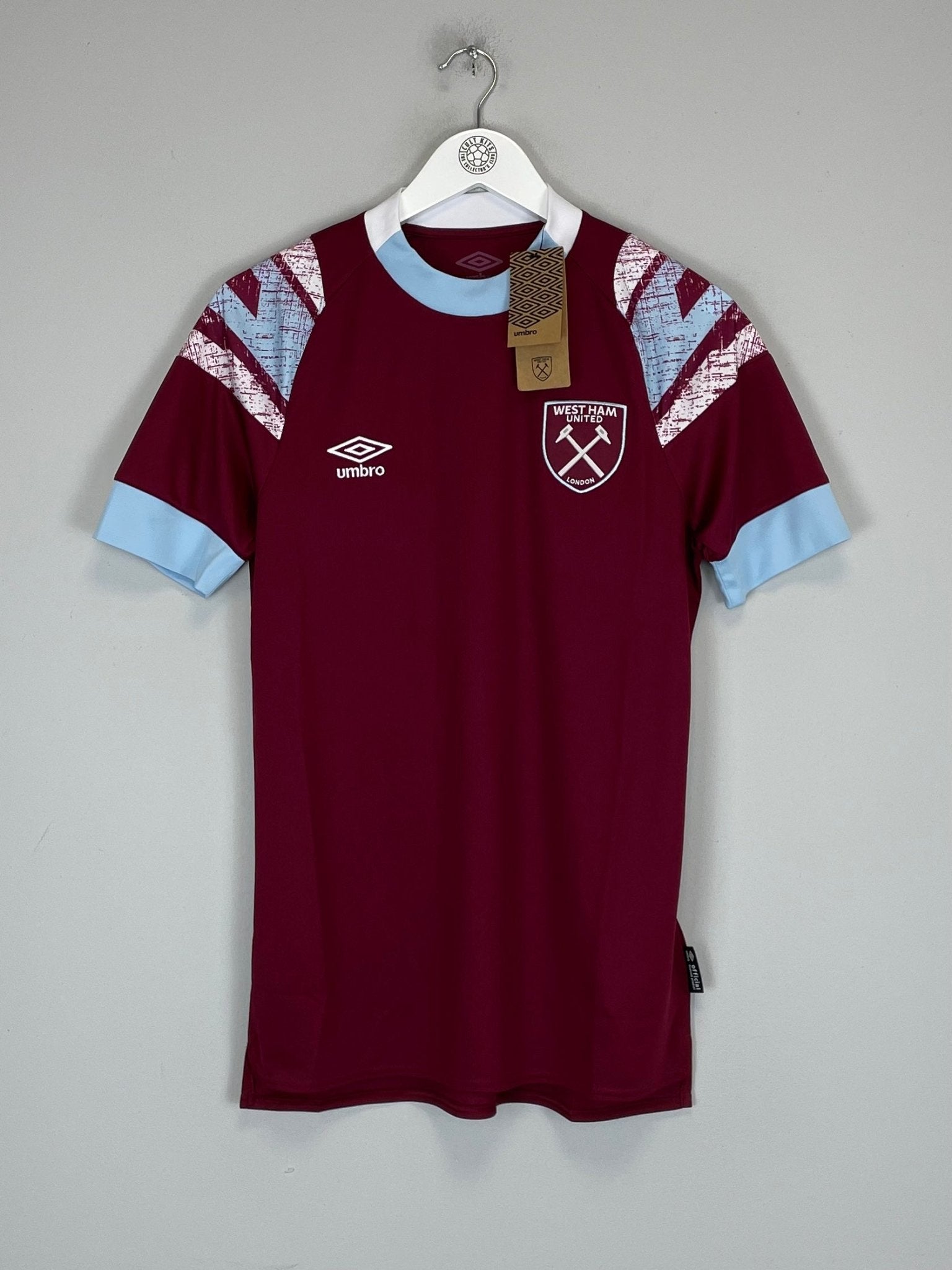 Shop 2022/23 WEST HAM * BNWT* HOME SHIRT (S) UMBRO, classic football shirts, vintage football shirts & retro soccer jerseys at Cult Kits
