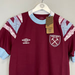 Shop 2022/23 WEST HAM * BNWT* HOME SHIRT (S) UMBRO, classic football shirts, vintage football shirts & retro soccer jerseys at Cult Kits