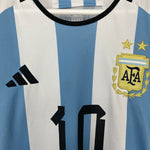 Shop 2022/24 ARGENTINA MESSI #10 HOME SHIRT (L) ADIDAS, classic football shirts, vintage football shirts & retro soccer jerseys at Cult Kits