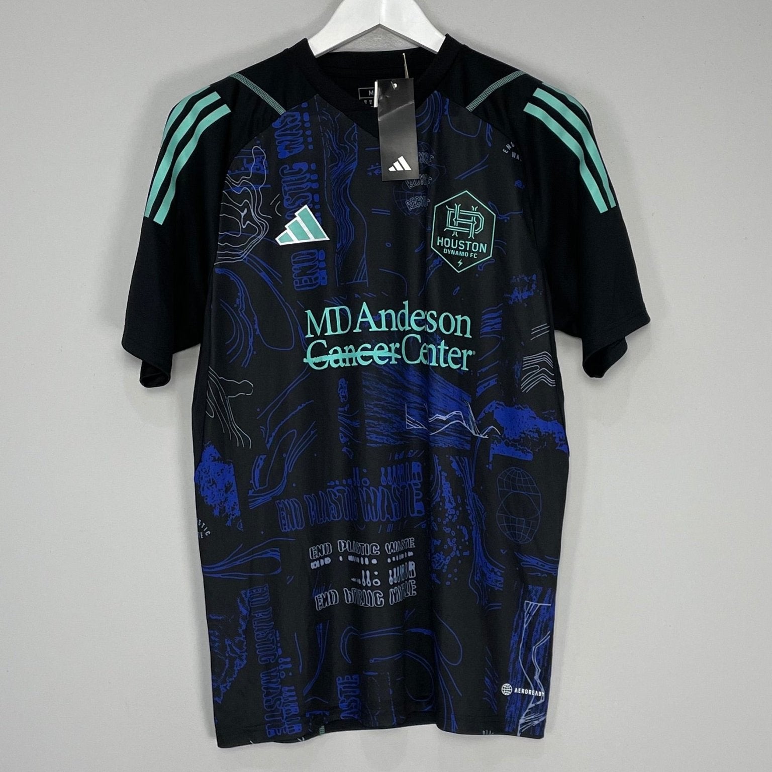 Shop 2023 HOUSTON DYNAMOS *BNWT* ONE PLANET SHIRT (M) ADIDAS, classic football shirts, vintage football shirts & retro soccer jerseys at Cult Kits