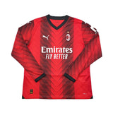 Buy 2023/24 AC Milan Theo 19 L/S Home Shirt (XL) Puma ~ Free worldwide shipping ~ Authentic Vintage Football Shirts from Cult Kits