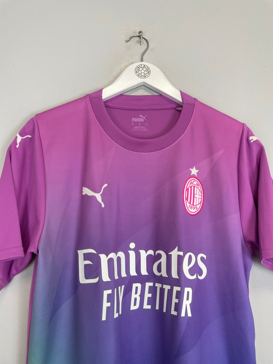 2023/24 AC MILAN THIRD SHIRT (M) PUMA - Cult Kits - Medium - Buy Vintage Football Shirts, Authentic Retro Football Shirts For Sale, Classic Football Shirts & Soccer Jersey