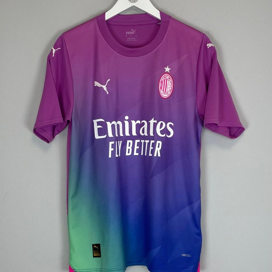 2023/24 AC MILAN THIRD SHIRT (M) PUMA - Cult Kits - Medium - Buy Vintage Football Shirts, Authentic Retro Football Shirts For Sale, Classic Football Shirts & Soccer Jersey