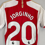 2023/24 ARSENAL JORGINHO 20 *MATCH WORN* HOME SHIRT (S) ADIDAS - Cult Kits - Small - Buy Vintage Football Shirts, Authentic Retro Football Shirts For Sale, Classic Football Shirts & Soccer Jersey