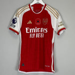 2023/24 ARSENAL JORGINHO 20 *MATCH WORN* HOME SHIRT (S) ADIDAS - Cult Kits - Small - Buy Vintage Football Shirts, Authentic Retro Football Shirts For Sale, Classic Football Shirts & Soccer Jersey