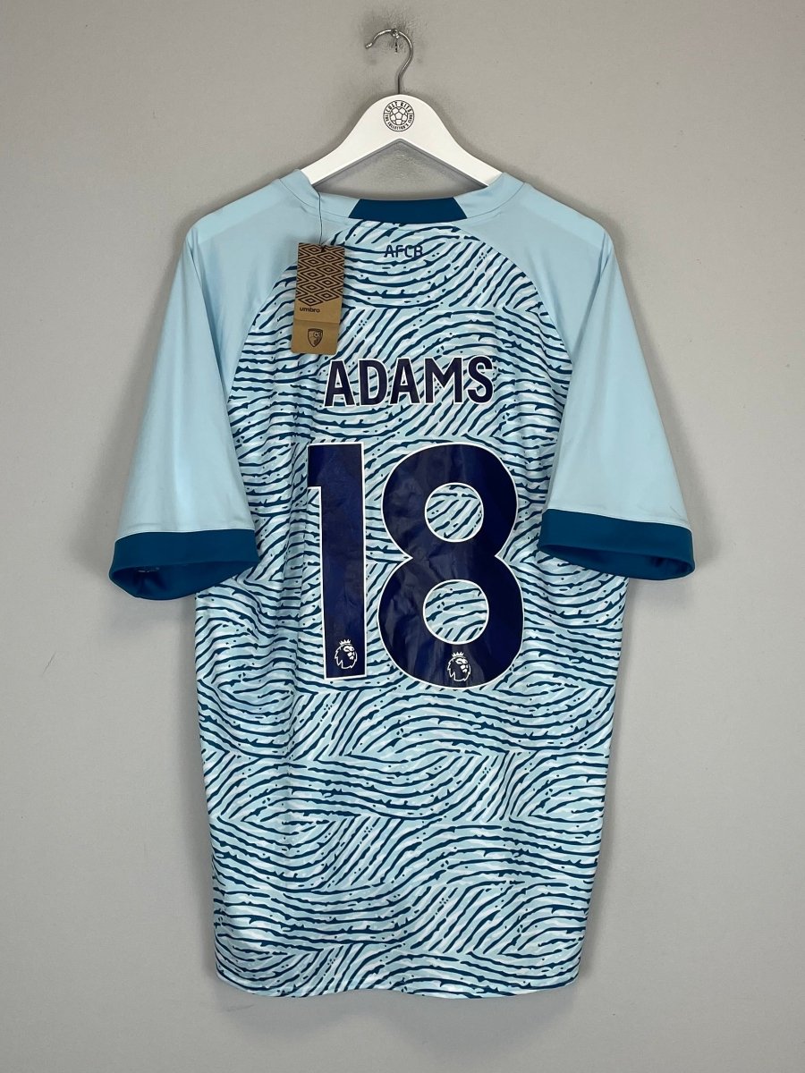 2023/24 BOURNEMOUTH ADAMS 18 *BNWT* AWAY SHIRT (XXL) UMBRO - Cult Kits - XXL - Buy Vintage Football Shirts, Authentic Retro Football Shirts For Sale, Classic Football Shirts & Soccer Jersey