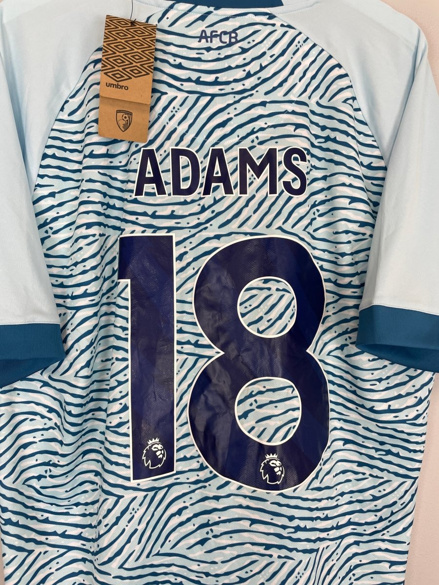 2023/24 BOURNEMOUTH ADAMS 18 *BNWT* AWAY SHIRT (XXL) UMBRO - Cult Kits - XXL - Buy Vintage Football Shirts, Authentic Retro Football Shirts For Sale, Classic Football Shirts & Soccer Jersey