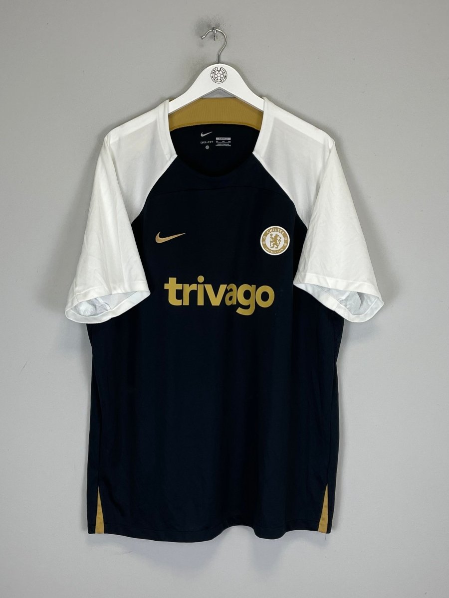 2023/24 CHELSEA TRAINING SHIRT (XXL) NIKE - Cult Kits - XXL - Buy Vintage Football Shirts, Authentic Retro Football Shirts For Sale, Classic Football Shirts & Soccer Jersey