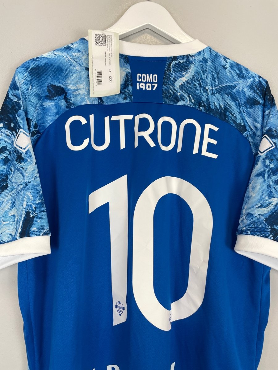 2023/24 COMO CUTRONE 10 *BNWT* HOME SHIRT (XXXL) ERREA - Cult Kits - XXXL - Buy Vintage Football Shirts, Authentic Retro Football Shirts For Sale, Classic Football Shirts & Soccer Jersey