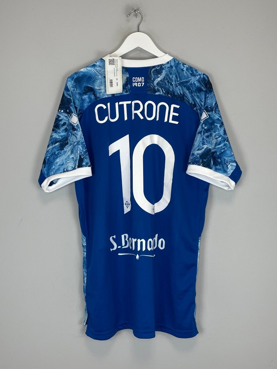 2023/24 COMO CUTRONE 10 *BNWT* HOME SHIRT (XXXL) ERREA - Cult Kits - XXXL - Buy Vintage Football Shirts, Authentic Retro Football Shirts For Sale, Classic Football Shirts & Soccer Jersey