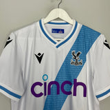 Shop 2023/24 CRYSTAL PALACE AWAY SHIRT (M) MACRON, classic football shirts, vintage football shirts & retro soccer jerseys at Cult Kits