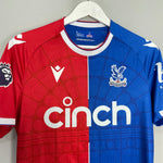 Shop 2023/24 CRYSTAL PALACE HOME SHIRT (M) MACRON, classic football shirts, vintage football shirts & retro soccer jerseys at Cult Kits