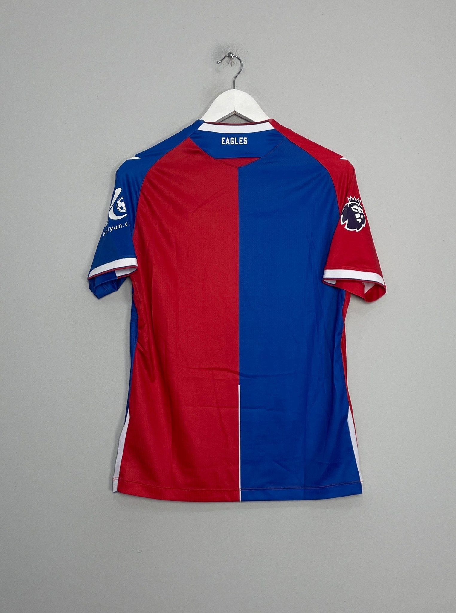 Shop 2023/24 CRYSTAL PALACE HOME SHIRT (M) MACRON, classic football shirts, vintage football shirts & retro soccer jerseys at Cult Kits