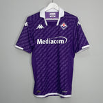Shop 2023/24 FIORENTINA HOME SHIRT (L) KAPPA, classic football shirts, vintage football shirts & retro soccer jerseys at Cult Kits
