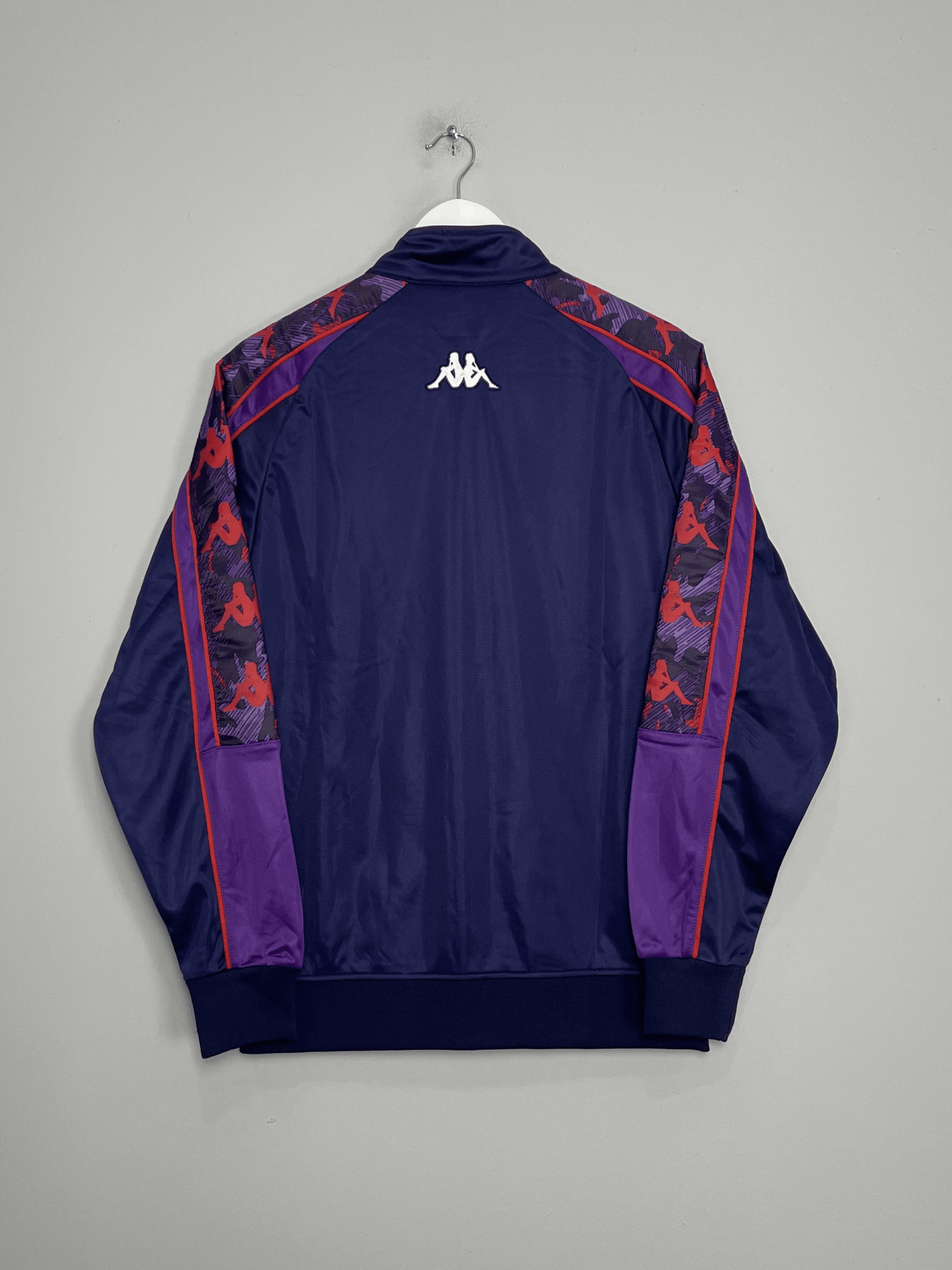 Shop 2023/24 FIORENTINA TRACK JACKET (M) KAPPA, classic football shirts, vintage football shirts & retro soccer jerseys at Cult Kits