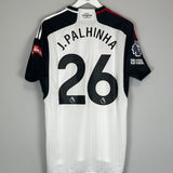 2023/24 FULHAM PALHINHA 26 *MATCH ISSUE* HOME SHIRT (L) ADIDAS - Cult Kits - Large - Buy Vintage Football Shirts, Authentic Retro Football Shirts For Sale, Classic Football Shirts & Soccer Jersey