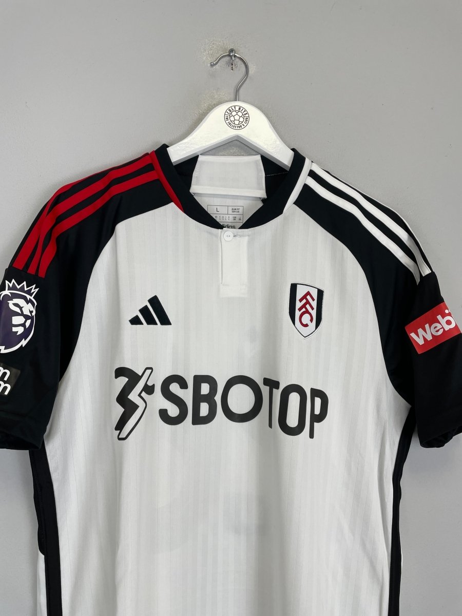 2023/24 FULHAM PALHINHA 26 *MATCH ISSUE* HOME SHIRT (L) ADIDAS - Cult Kits - Large - Buy Vintage Football Shirts, Authentic Retro Football Shirts For Sale, Classic Football Shirts & Soccer Jersey