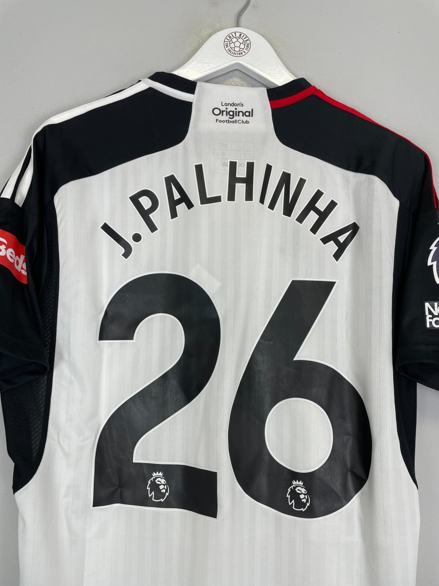 2023/24 FULHAM PALHINHA 26 *MATCH ISSUE* HOME SHIRT (L) ADIDAS - Cult Kits - Large - Buy Vintage Football Shirts, Authentic Retro Football Shirts For Sale, Classic Football Shirts & Soccer Jersey