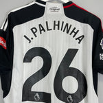 2023/24 FULHAM PALHINHA 26 *MATCH ISSUE* HOME SHIRT (L) ADIDAS - Cult Kits - Large - Buy Vintage Football Shirts, Authentic Retro Football Shirts For Sale, Classic Football Shirts & Soccer Jersey