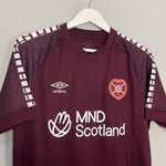 Shop 2023/24 HEARTS HOME SHIRT (M) UMBRO, classic football shirts, vintage football shirts & retro soccer jerseys at Cult Kits