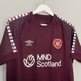 Shop 2023/24 HEARTS HOME SHIRT (M) UMBRO, classic football shirts, vintage football shirts & retro soccer jerseys at Cult Kits
